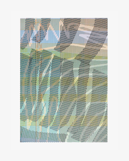 OKOK Abstract A3 007. Original on paper.