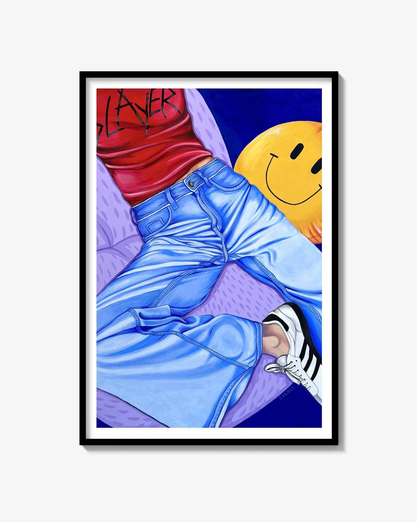 Slayer/Smiley - poster