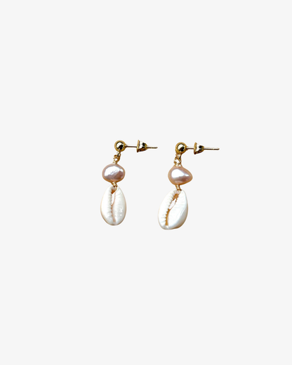 SNÄCKSKAL Earrings Gold