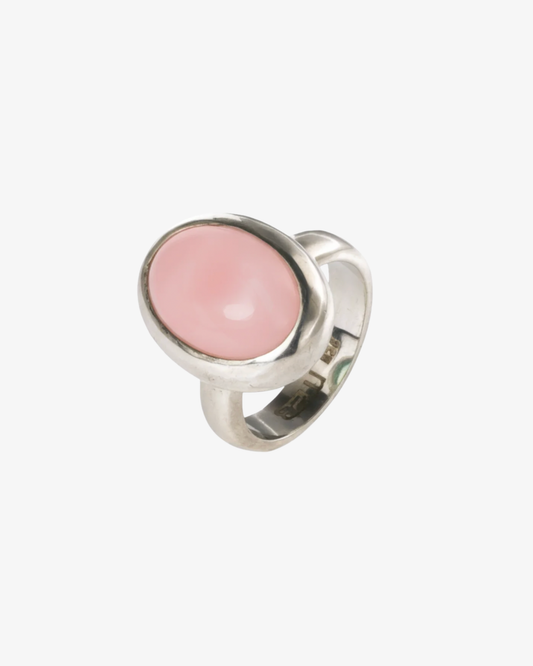 Charlie ring with Pink Chalcedony