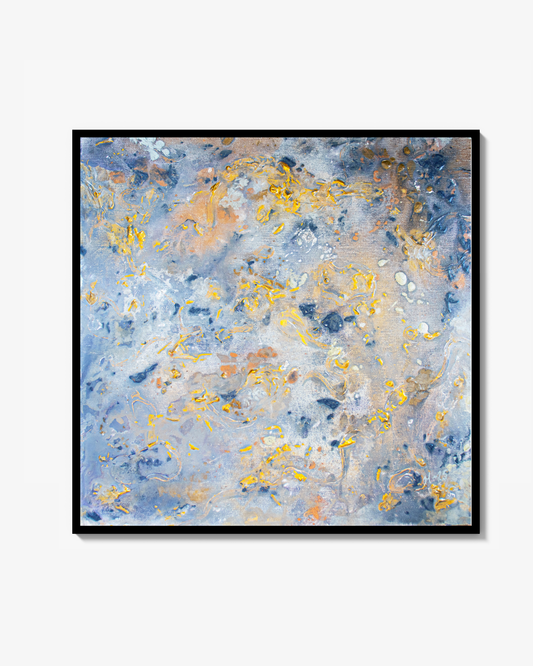 Abstract Sea Scape Canvas Print  - "The Ocean Our Universe"