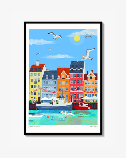 Summer in Nyhavn Poster