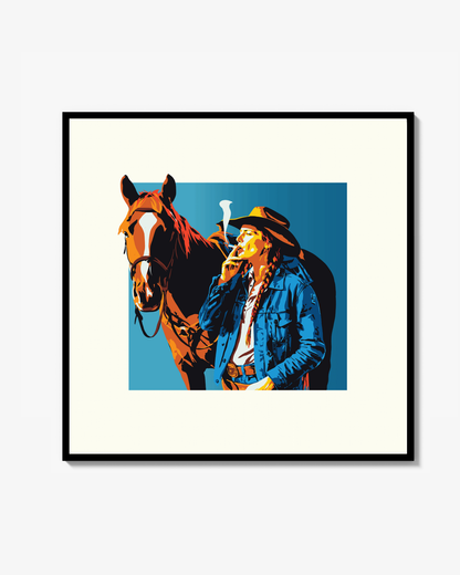 Cowgirl Poster