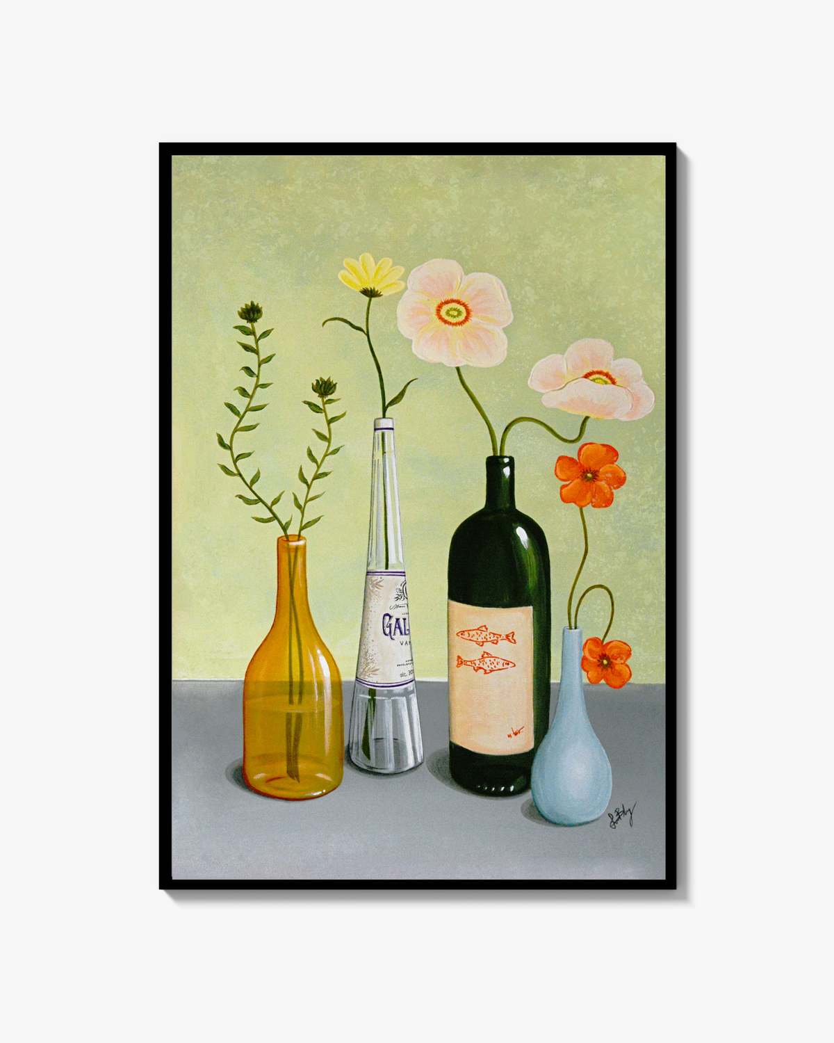 VINO VALLMO (right) - Print