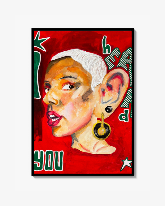 i hEARd you!!!! - Print
