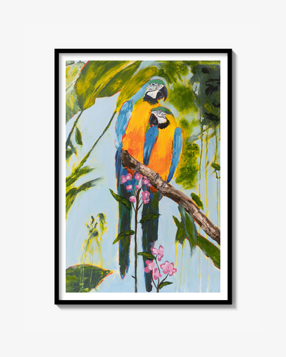 Blue couple - Poster