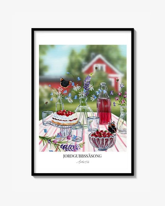 Jordgubbssäsong - Poster
