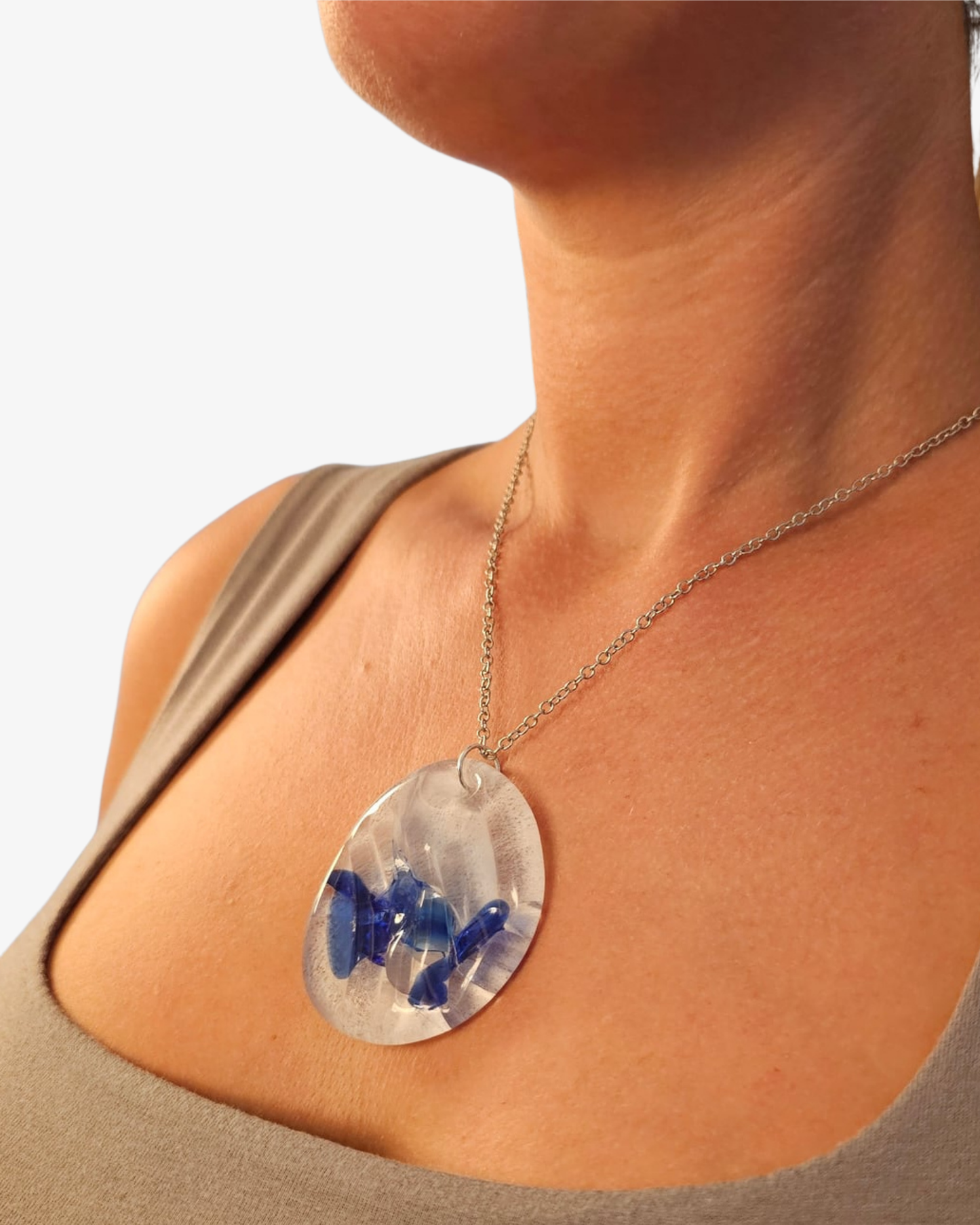 Sapphire Current Necklace