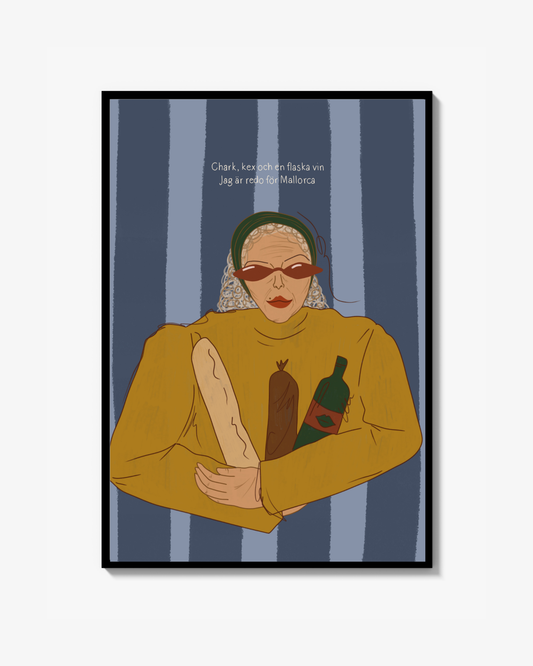 Doris Mallorca Fine Art Print