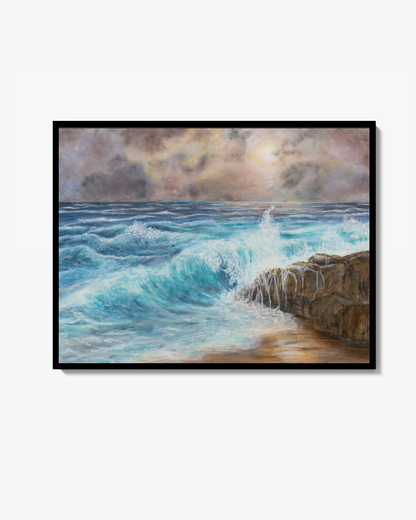 Marbled sky (Impression), Kunstkvalitets Poster
