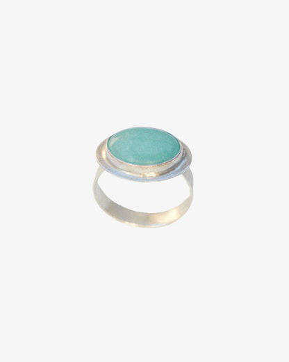 Turkis Ring Sterlingsølv