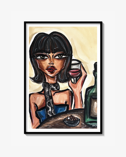 Wine and Dine Poster