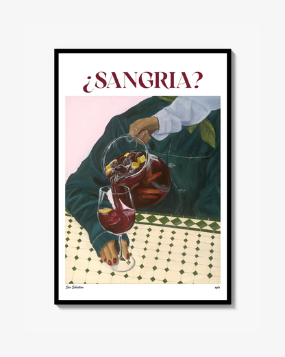 Sangria (Text) - Poster
