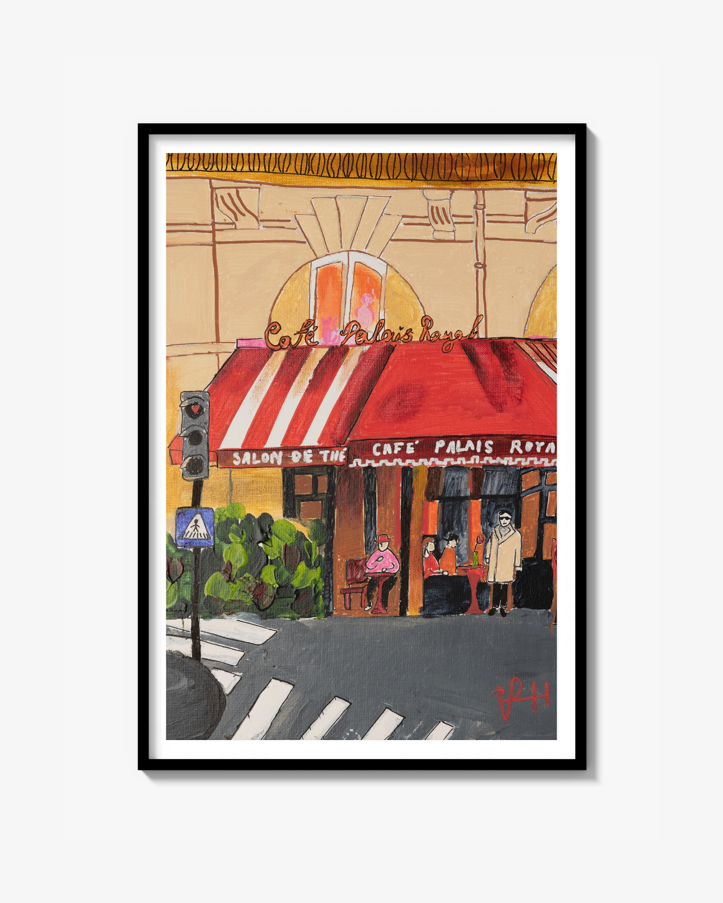 Parisian Café - Poster