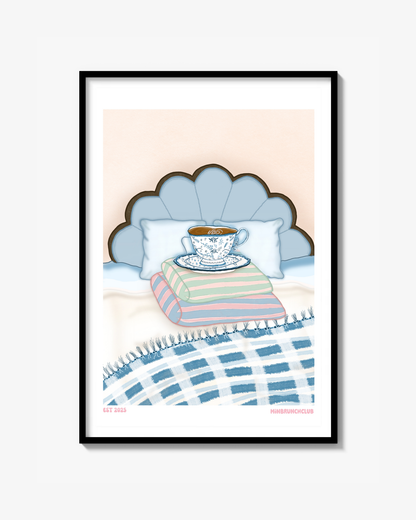 Poster ”Cozy Sips” by Minbrunchclub 30x40