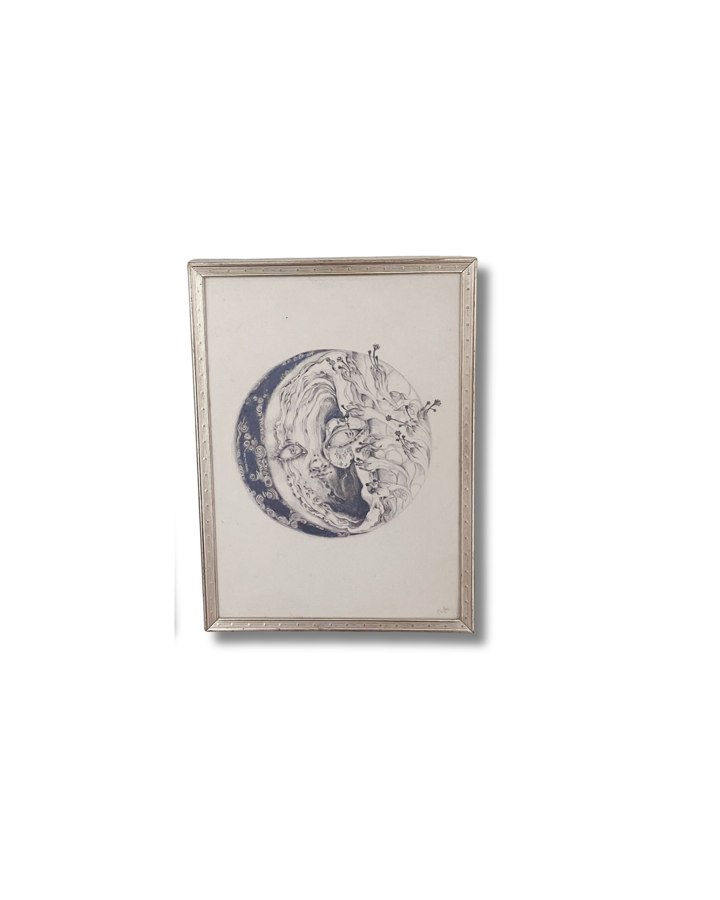 waxing gibbous moon｛ sea lune series ｝Original