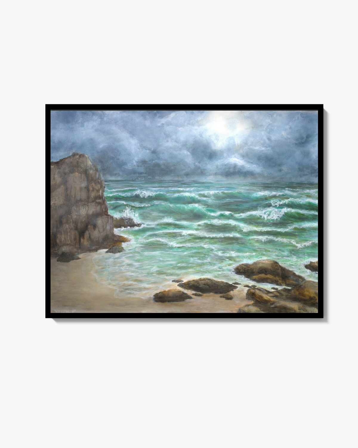 Sea view (Impression), Kunstkvalitet Poster