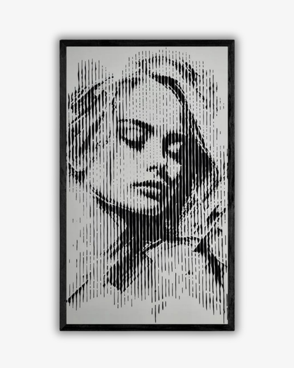 Monochrome Faces Nr.35 Original