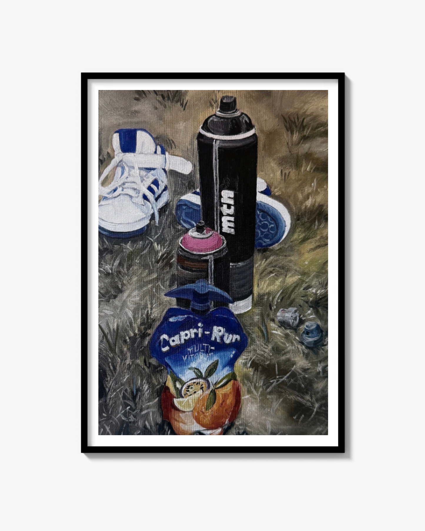 Capri run- poster, signeret og nummereret