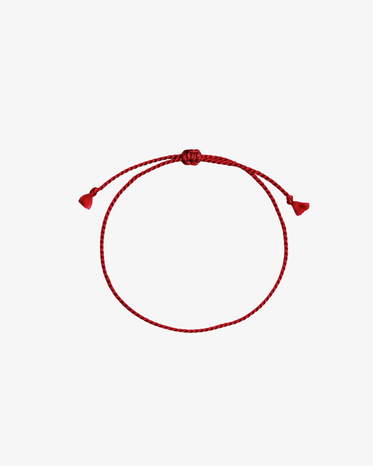 Kabbalah Silk Red String Bracelet - Single
