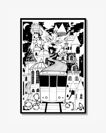 ”Cityljusen” - Poster