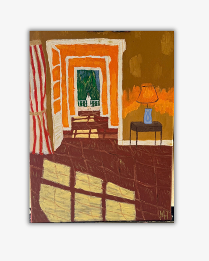 A glimpse beyond the hallway - Original