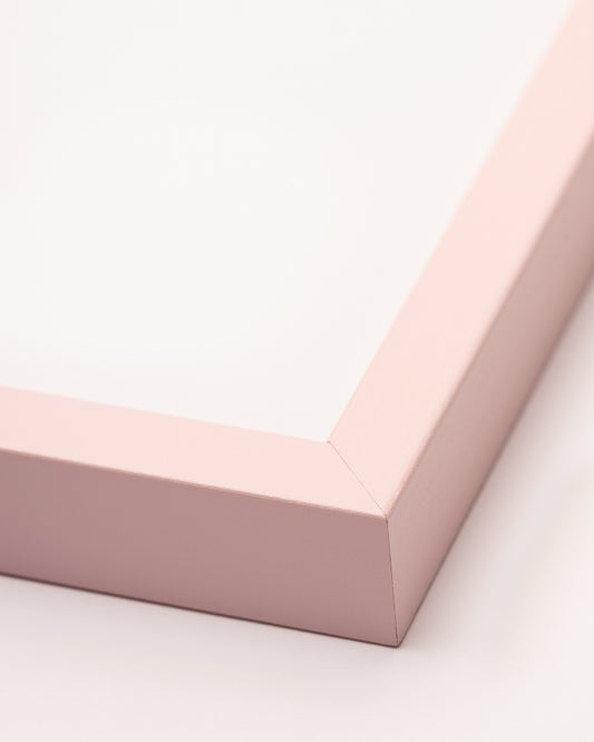 Pink Wood Frame