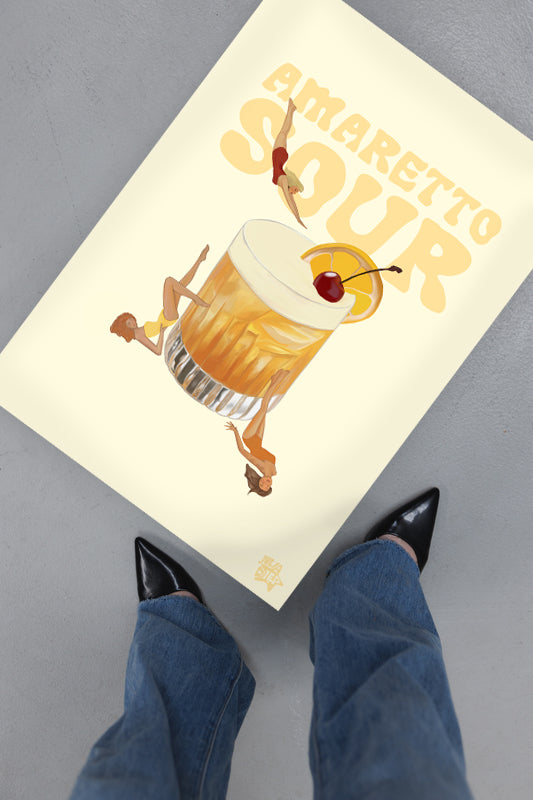 Amaretto Sour - Poster