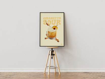 Amaretto Sour - Poster