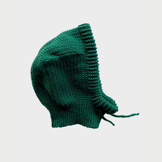 Balaclava hood DARK GREEN