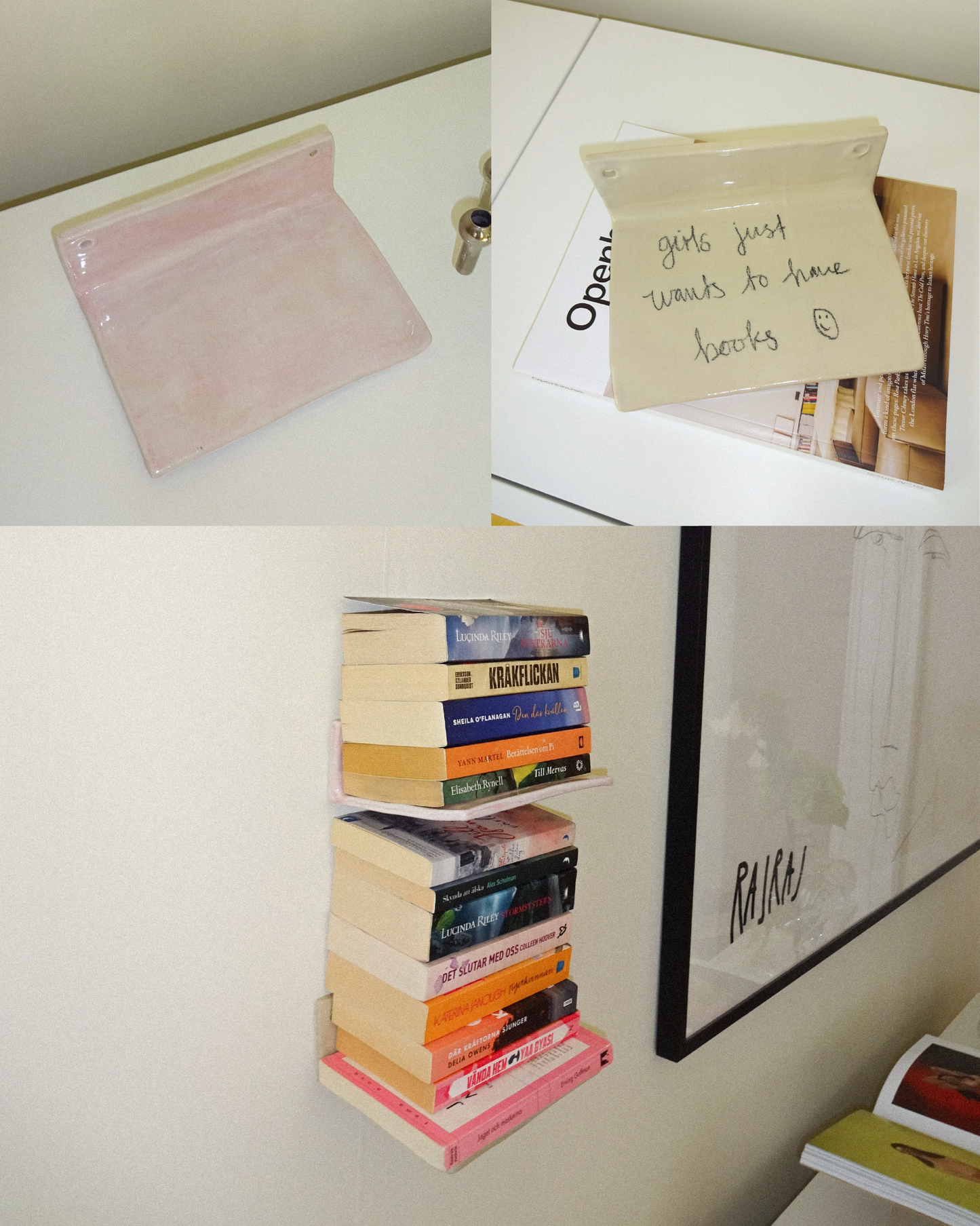 POCKET BOOK SHELF (2 types)