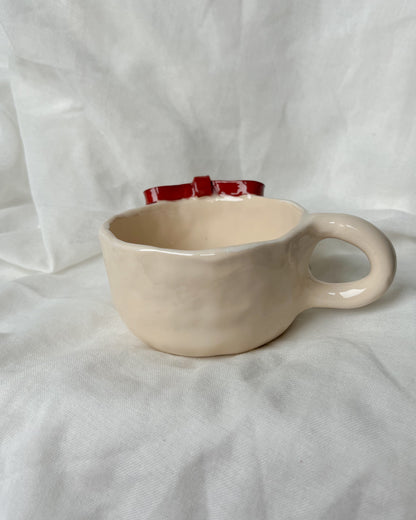 Brown Ribbon Mug