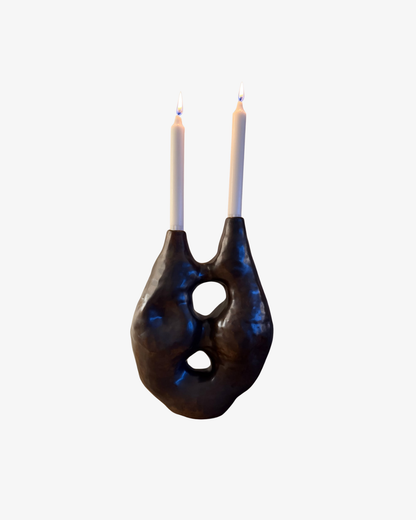 Candleholder Brown