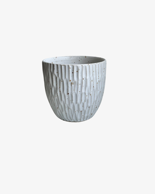 Carved Coffee Cup