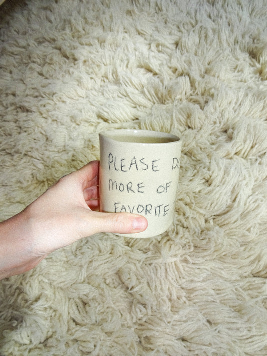 FAVORITE THINGS CUP