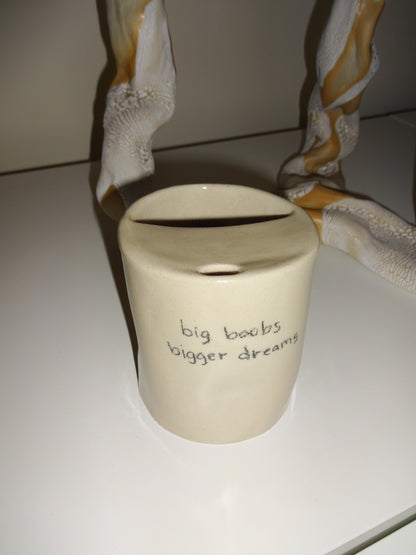 BIG BOOBS BIGGER DREAMS TAKE AWAY CUP