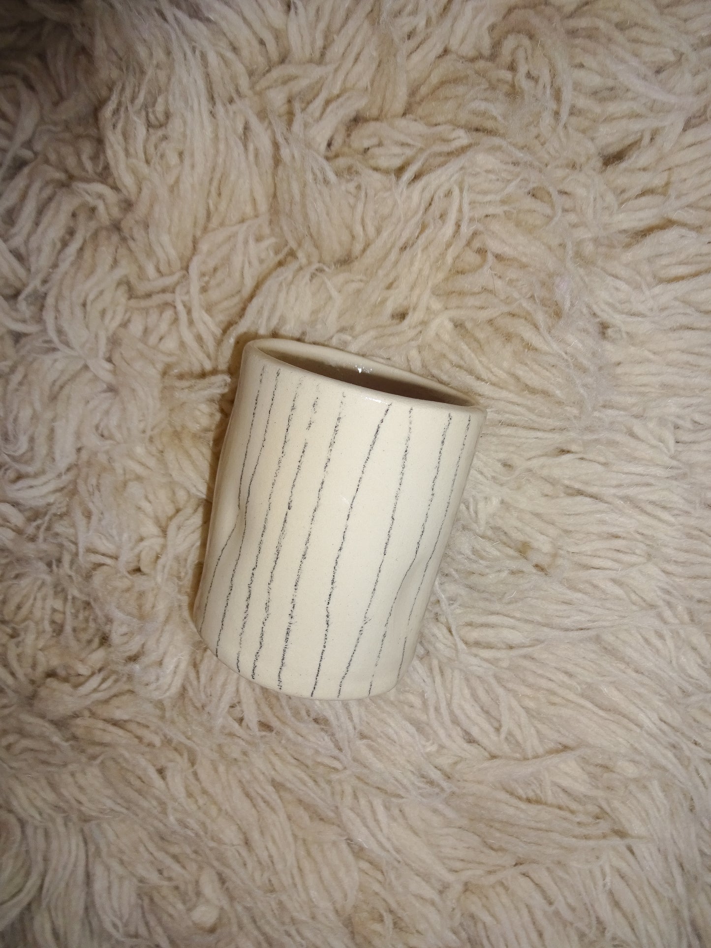 CRAYON STRIPE CUP