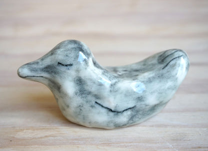 Bird sculpture 3 - Gray