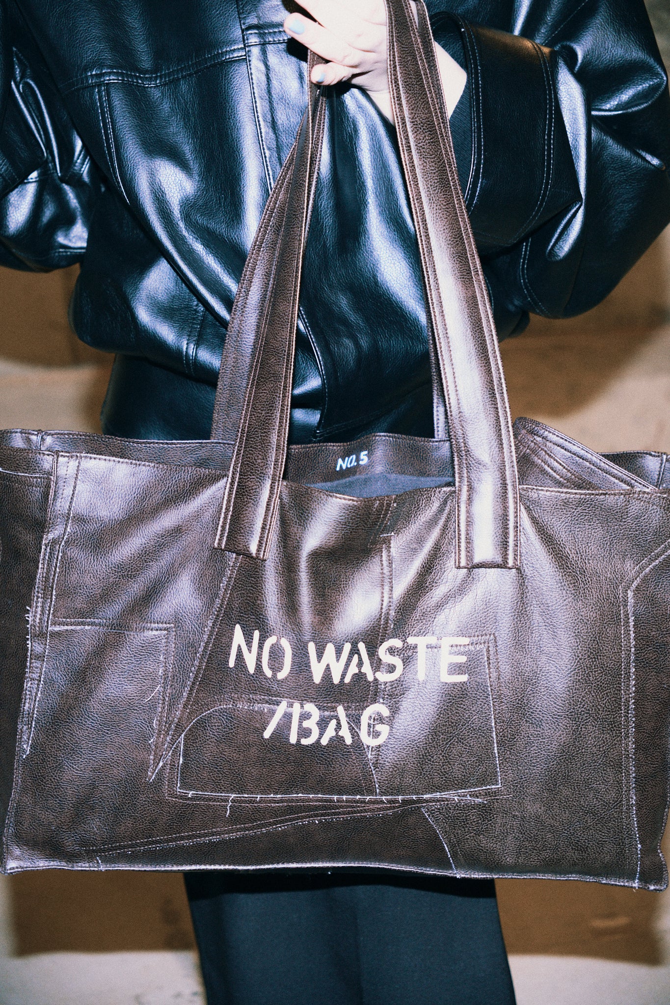 NO WASTE /BAG (Customizable)