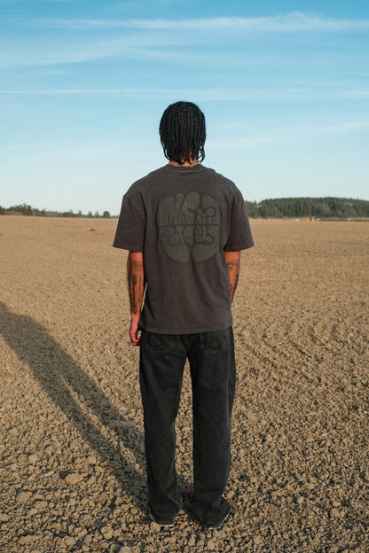 Black Puffprint T-shirt