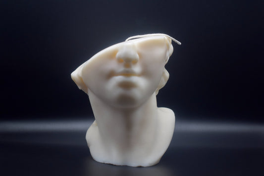 Hellenistic Head of Youth Candle