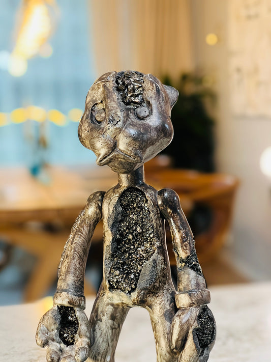 Pyrite Goldie Sculpture