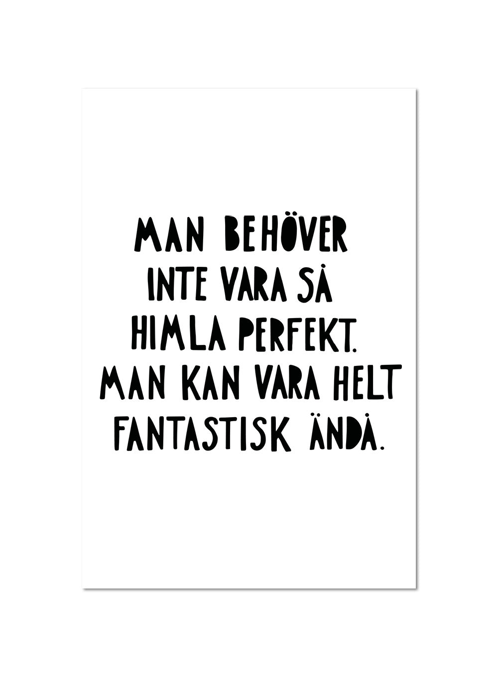 Fantastisk - Poster