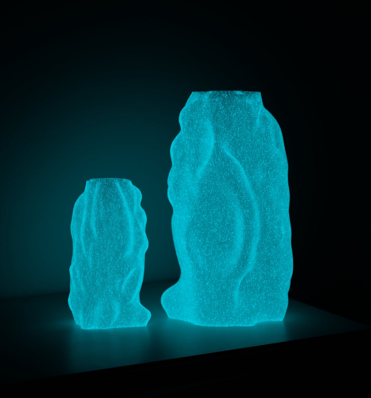 Organic Angel Vase - Transfirefly (Glow in the dark)