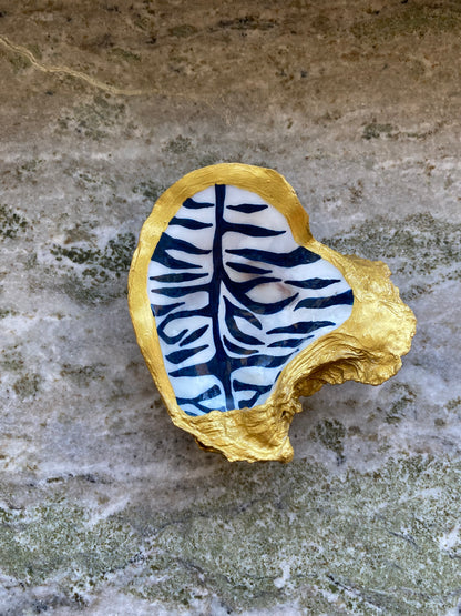 Florentina shell - Zebra (Blue)