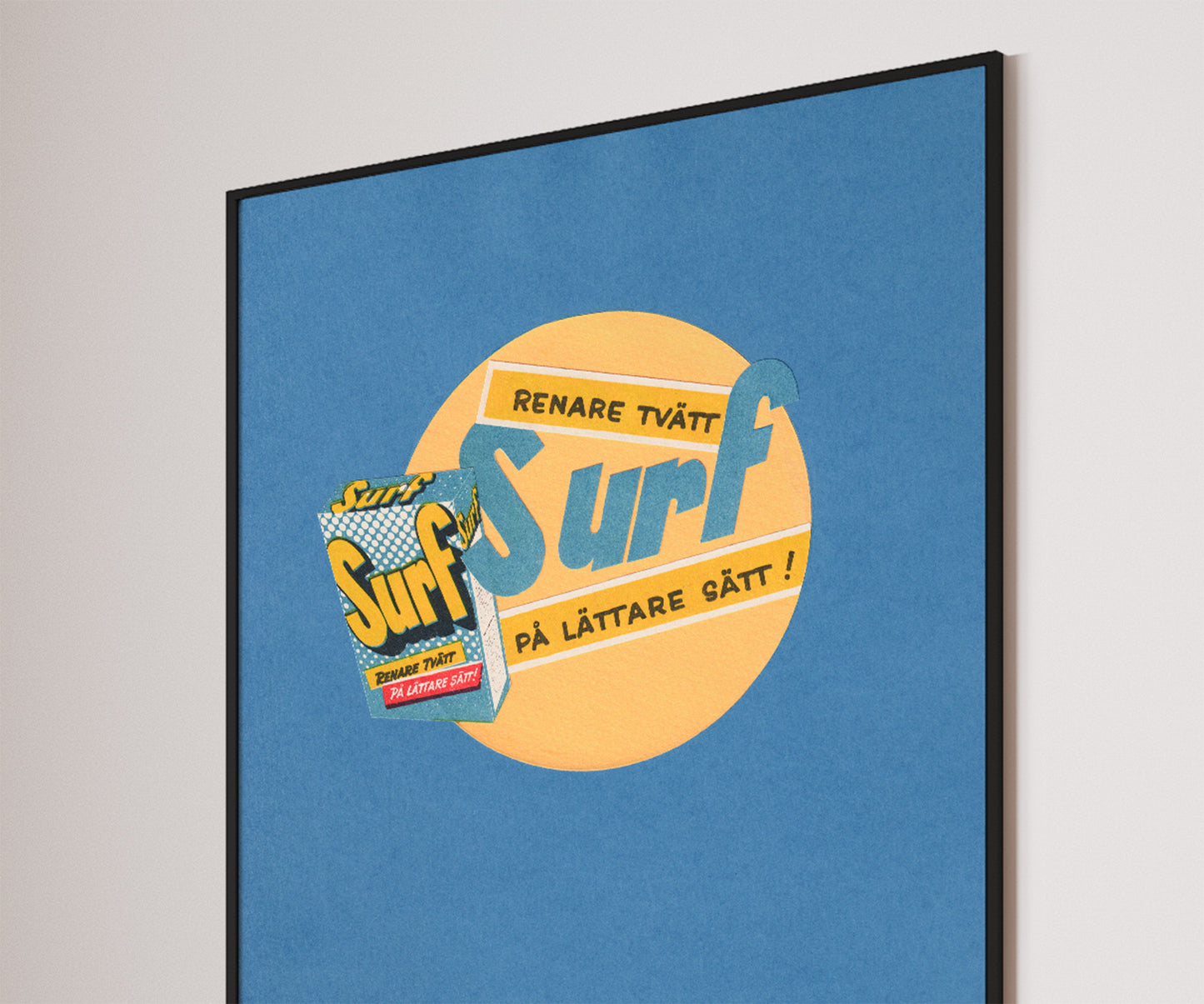 Surf Tvättmedel - Poster