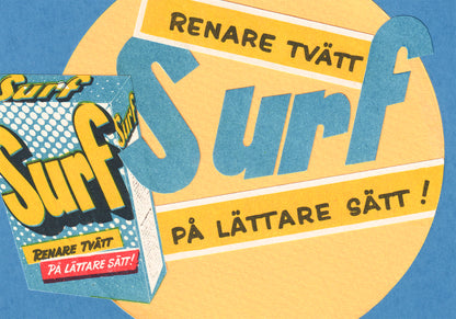 Surf Tvättmedel - Poster