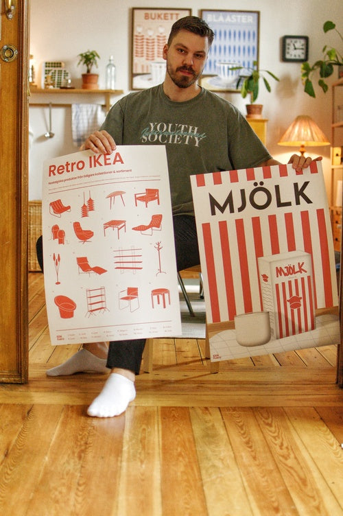 Retro IKEA 02 Poster