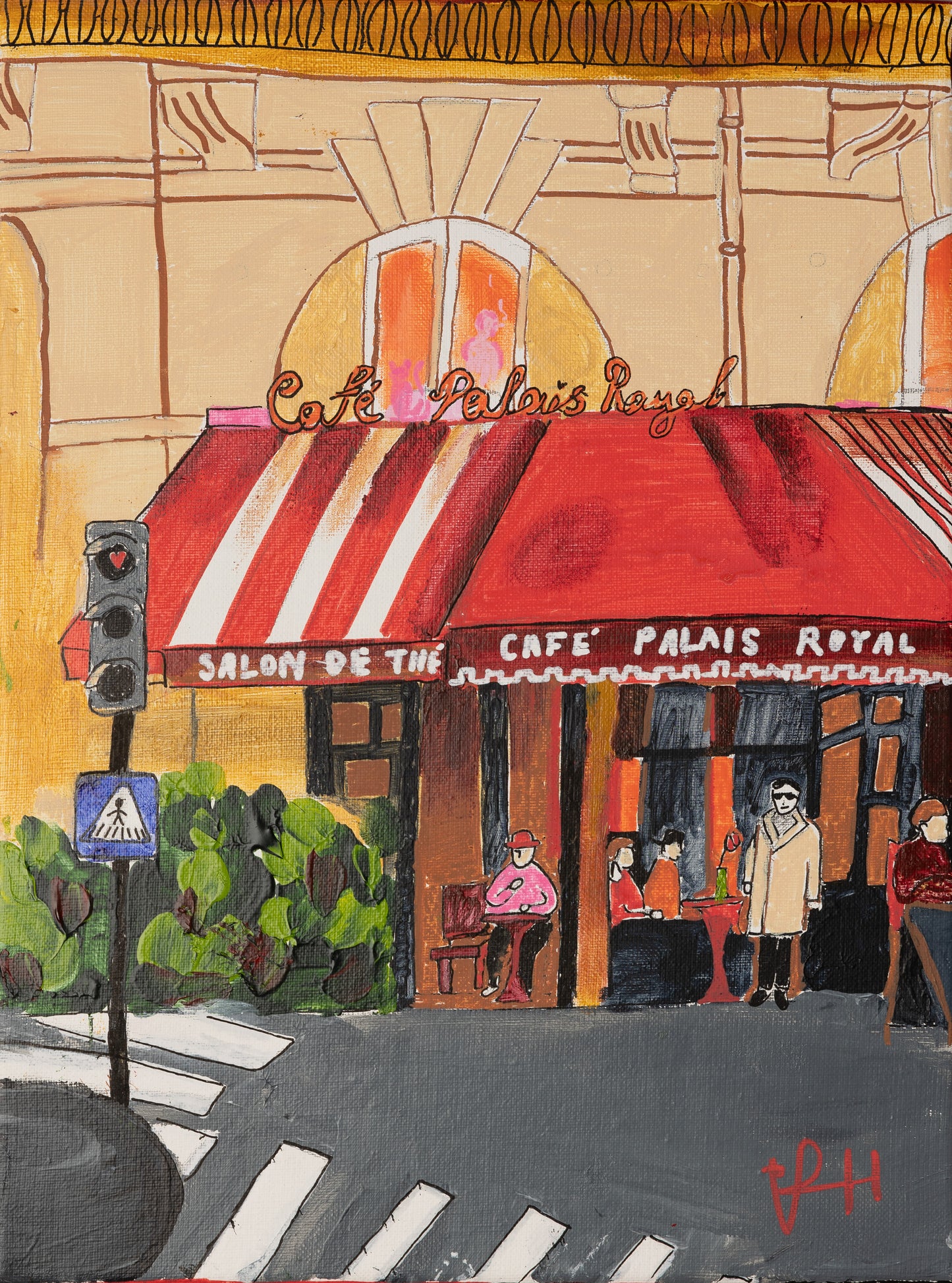 Parisian Café - Poster