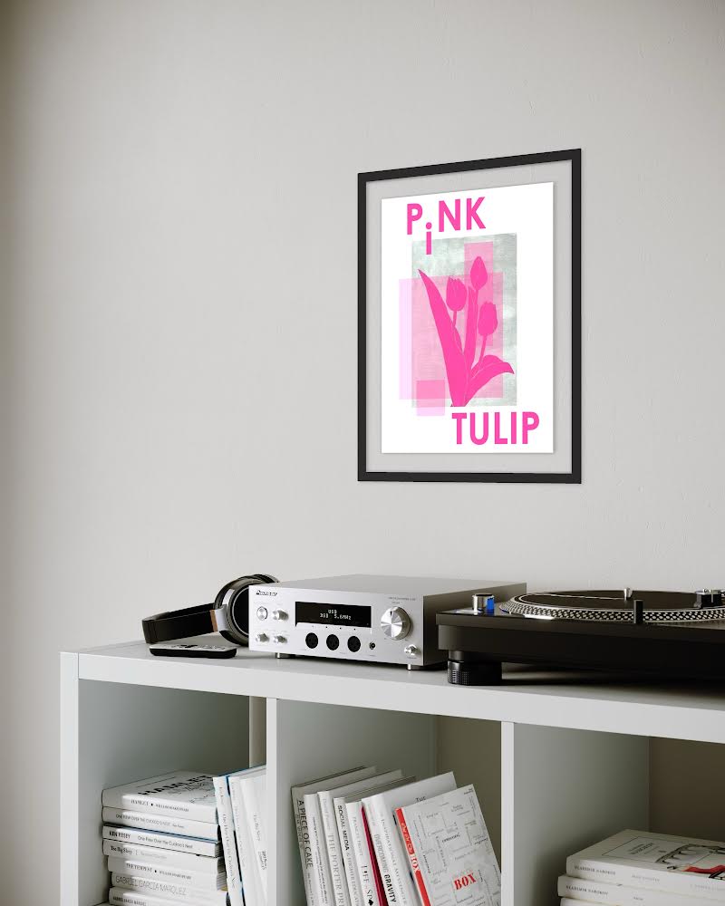 PiNK TULIP - Poster